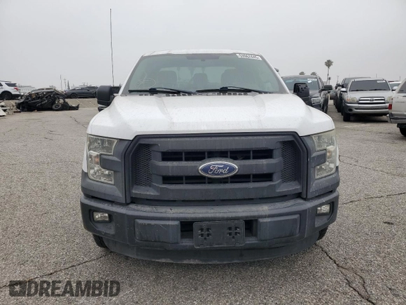 2015 Ford F-150 XL with VIN 1FTEX1CP7FKF05837, listed as a Copart auction lot 53962445 with 187,581 mi miles and Salvage title. Bid and sale history available at DreamBid. Image 5.
