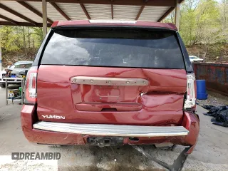 2016 GMC Yukon Denali with VIN 1GKS1CKJ9GR246441, listed as a Copart auction lot 51876925 with 158,323 mi miles and Salvage Title. Bid and sale history available at DreamBid. Image 6.