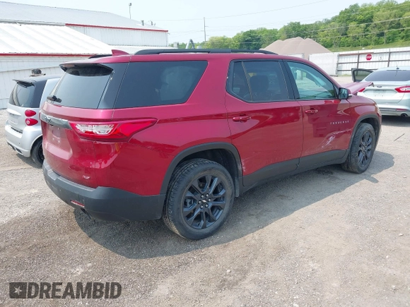 2020 Chevrolet Traverse RS with VIN 1GNEVJKW5LJ149296, listed as a IAAI auction lot 42384838 with 92,475 mi miles and . Bid and sale history available at DreamBid. Image 4.