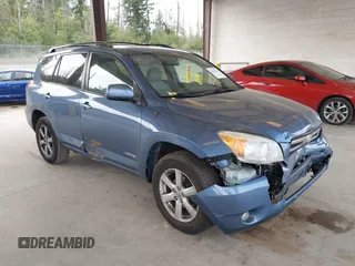 2008 Toyota RAV4 Limited with VIN JTMBK31V885051095, listed as a IAAI auction lot 42558365 with 230,191 mi miles and . Bid and sale history available at DreamBid. Image 1.