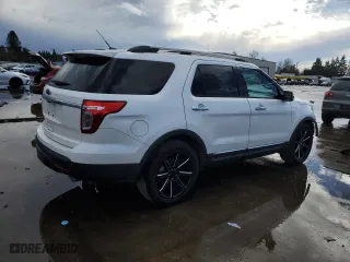 2015 Ford Explorer Limited with VIN 1FM5K7F84FGB11880, listed as a Copart auction lot 46460425 with 93,418 mi miles and Salvage Title. Bid and sale history available at carsss.com. Image 3.