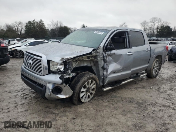 2012 Toyota Tundra 4WD Truck LTD with VIN 5TFHW5F11CX222458, listed as a Copart auction lot 84830834 with 186,867 mi miles and Clean Title. Bid and sale history available at carsss.com. Image 1.