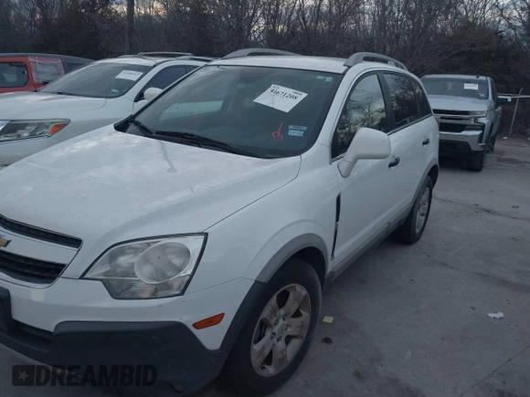 2014 Chevrolet Captiva Sport LS z VIN 3GNAL2EK7ES608851, wystawiony jako IAAI lot #41671208 z przebiegiem Nie podano mil oraz . Historia ofert i sprzedaży dostępna na DreamBid. Obrazek 2.