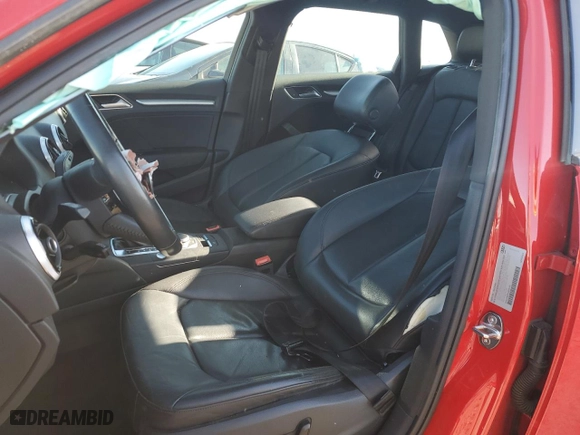 2017 Audi A3 Sportback e-tron Premium with VIN WAUUPBFF2HA035193, listed as a Copart auction lot 44066394 with 37,533 mi miles. Bid and sale history available at carsss.com. Image 7.