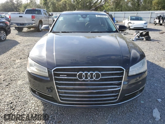 2015 Audi A8 L 4.0T with VIN WAU32AFD3FN002339, listed as a Copart auction lot 87305014 with 165,249 mi miles and Clean Title. Bid and sale history available at carsss.com. Image 5.
