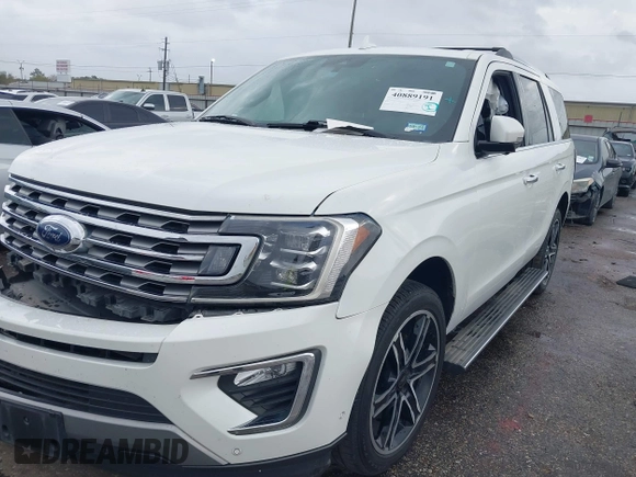 2020 Ford Expedition Limited with VIN 1FMJU1KT2LEA43554, listed as a IAAI auction lot 40889191 with 96,824 mi miles. Bid and sale history available at carsss.com. Image 17.