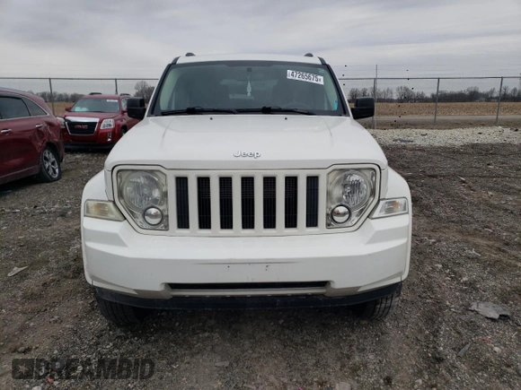 2010 Jeep Liberty Sport with VIN 1J4PP2GK9AW133958, listed as a Copart auction lot 47265675 with 124,466 mi miles and Salvage Title. Bid and sale history available at DreamBid. Image 5.