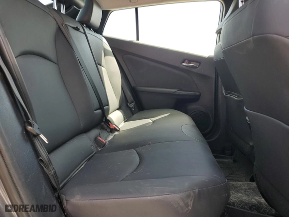 2019 Toyota Prius L Eco with VIN JTDKARFU2K3079905, listed as a Copart auction lot 52527705 with 29,849 mi miles and Salvage Title. Bid and sale history available at carsss.com. Image 10.
