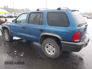 2002 Dodge Durango Sport with VIN 1B4HS38N92F151558, listed as a IAAI auction lot 41822038 with 1 mi miles. Bid and sale history available at carsss.com. Image 3.