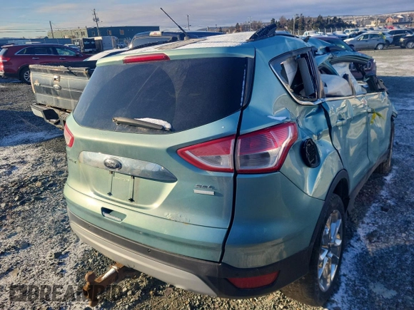 2013 Ford Escape SEL with VIN 1FMCU9H97DUA96163, listed as a Copart auction lot 81974064 with Not Provided miles and Non Repairable. Bid and sale history available at DreamBid. Image 3.