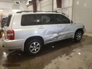 2004 Toyota Highlander with VIN JTEEP21AX40065167, listed as a Copart auction lot 51987375 with 230,960 mi miles and Salvage Title. Bid and sale history available at carsss.com. Image 3.