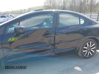 2015 Honda Civic Sedan EX-L with VIN 2HGFB2F93FH502464, listed as a IAAI auction lot 41956027 with 210,489 mi miles. Bid and sale history available at carsss.com. Image 6.