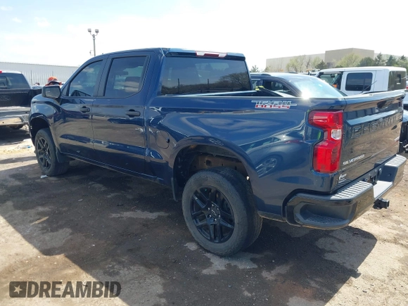 2022 Chevrolet Silverado 1500 Custom Trail Boss with VIN 3GCPDCEK3NG684432, listed as a IAAI auction lot 41896116 with 37,523 mi miles and . Bid and sale history available at DreamBid. Image 3.
