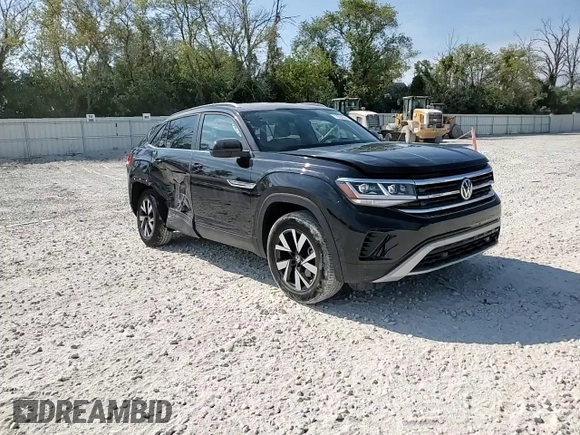 2021 Volkswagen Atlas SE with VIN 1V2LC2CA0MC223095, listed as a Copart auction lot 72094084 with 21,260 mi miles and Salvage title. Bid and sale history available at DreamBid. Image 14.