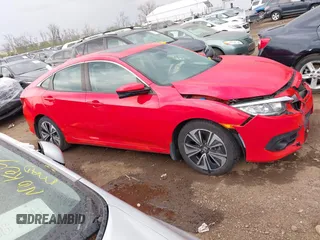 2017 Honda Civic Sedan EX-L with VIN 2HGFC1F77HH641750, listed as a IAAI auction lot 42029918 with 75,924 mi miles. Bid and sale history available at carsss.com. Image 14.