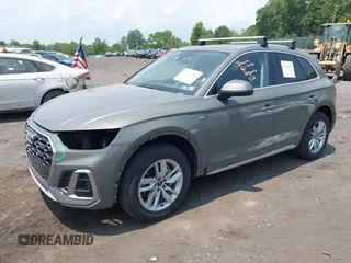 2023 Audi Q5 S line Premium with VIN WA1GAAFY5P2012863, listed as a IAAI auction lot 42416439 with 64,707 mi miles and . Bid and sale history available at DreamBid. Image 2.