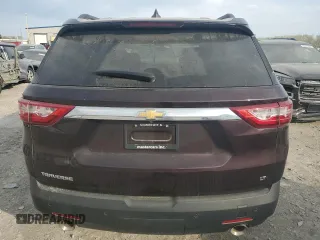 2021 Chevrolet Traverse LT Cloth z VIN 1GNERGKW9MJ253055, wystawiony jako Copart lot #53691895 z przebiegiem 29 608 mil mil oraz Szkoda całkowita • Salvage title. Historia ofert i sprzedaży dostępna na DreamBid. Obrazek 6.