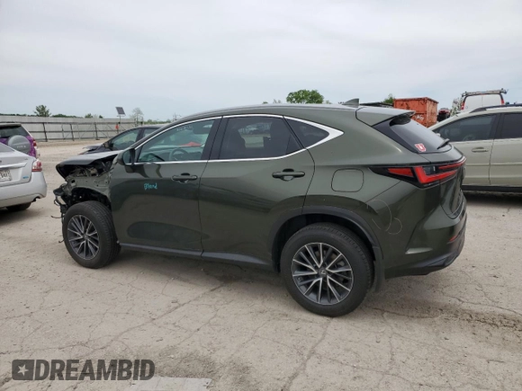 2023 Lexus NX with VIN 2T2ADCEZ7PC003362, listed as a Copart auction lot 53374674 with 8,735 mi miles and Salvage Title. Bid and sale history available at carsss.com. Image 2.
