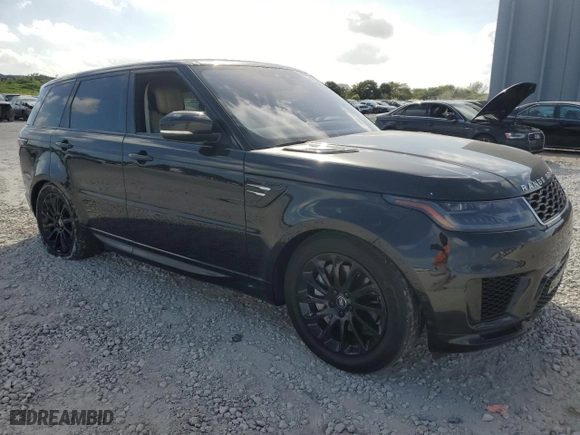 2019 Land Rover Range Rover Sport HSE with VIN SALWR2RV6KA422810, listed as a Copart auction lot 45015805 with 97,768 mi miles and Salvage Title. Bid and sale history available at carsss.com. Image 4.