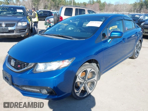 2014 Honda Civic Si with VIN 2HGFB6E55EH700855, listed as a IAAI auction lot 41974580 with 125,270 mi miles and . Bid and sale history available at DreamBid. Image 18.