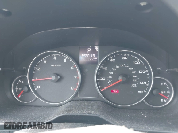 2014 Subaru Legacy Premium with VIN 4S3BMBD68E3026701, listed as a IAAI auction lot 42580926 with 112,365 mi miles and . Bid and sale history available at DreamBid. Image 7.