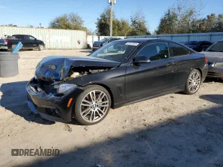 2016 BMW 4 Series 428i with VIN WBA3N7C50GK228896, listed as a Copart auction lot 48187025 with 59,850 mi miles and Salvage Title. Bid and sale history available at carsss.com. Image 1.
