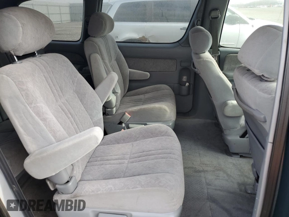 2000 Toyota Sienna LE with VIN 4T3ZF13C9YU280798, listed as a Copart auction lot 80708614 with 282,612 mi miles and Clean Title. Bid and sale history available at carsss.com. Image 11.