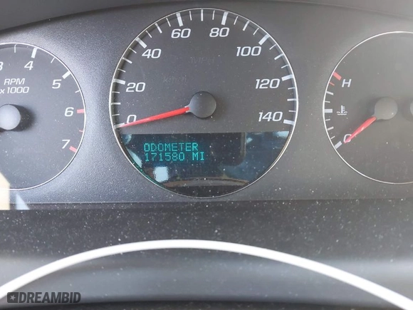 2008 Chevrolet Impala LT with VIN 2G1WT58KX89251249, listed as a IAAI auction lot 42032934 with 171,580 mi miles. Bid and sale history available at carsss.com. Image 7.