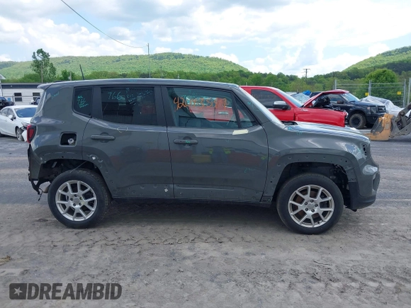 2021 Jeep Renegade Latitude with VIN ZACNJDB14MPM34631, listed as a IAAI auction lot 42043589 with 44,955 mi miles and . Bid and sale history available at DreamBid. Image 14.