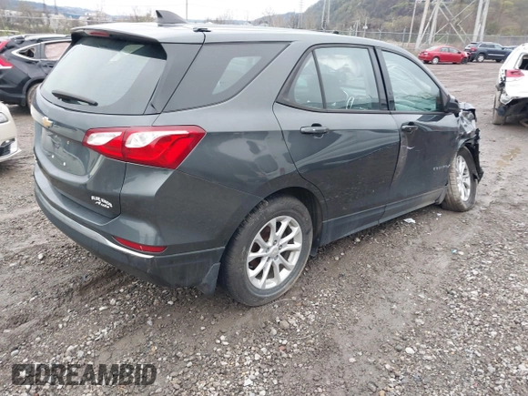 2018 Chevrolet Equinox LS with VIN 3GNAXHEV3JL118476, listed as a IAAI auction lot 42012794 with 111,042 mi miles and . Bid and sale history available at DreamBid. Image 4.