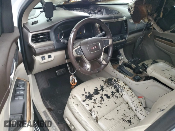 2019 GMC Acadia Denali with VIN 1GKKNXLS3KZ266096, listed as a Copart auction lot 84693524 with 52,857 mi miles and Salvage Title. Bid and sale history available at carsss.com. Image 8.