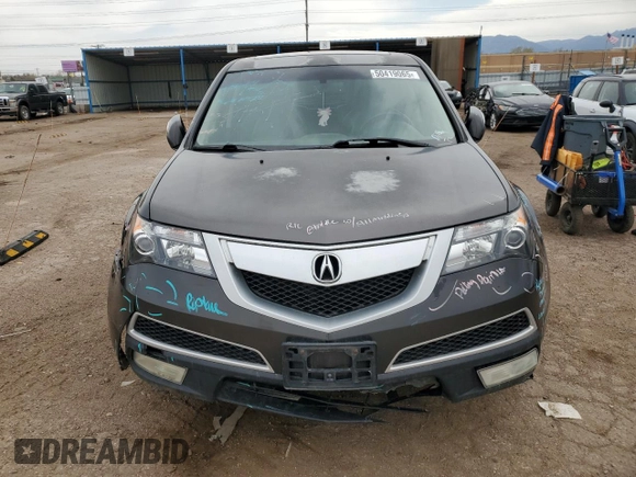 2011 Acura MDX with VIN 2HNYD2H26BH527655, listed as a Copart auction lot 50419065 with 227,659 mi miles and Salvage Title. Bid and sale history available at carsss.com. Image 5.
