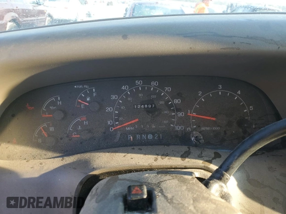 2001 Ford Super Duty F-250 XL with VIN 1FTNX21S01EC46290, listed as a Copart auction lot 71470684 with 124,897 mi miles and Clean Title. Bid and sale history available at carsss.com. Image 9.