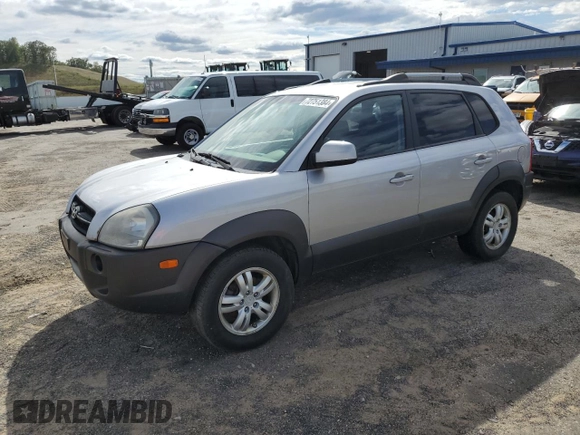 2006 Hyundai Tucson GLS with VIN KM8JN72DX6U308336, listed as a Copart auction lot 72751384 with 177,227 mi miles and Clean Title. Bid and sale history available at carsss.com. Image 1.