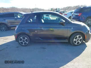 2017 FIAT 500e with VIN 3C3CFFGE6HT682417, listed as a IAAI auction lot 41432822 with 73,447 mi miles. Bid and sale history available at carsss.com. Image 13.
