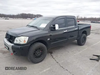 2004 Nissan Titan LE with VIN 1N6AA07B24N524572, listed as a IAAI auction lot 41173741 with 276,755 mi miles and . Bid and sale history available at DreamBid. Image 2.