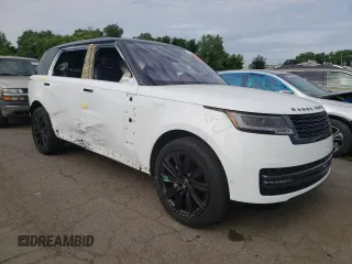 2023 Land Rover Range Rover SE with VIN SALKPBFU4PA075307, listed as a Copart auction lot 59936715 with 11,372 mi miles and Salvage title. Bid and sale history available at DreamBid. Image 4.