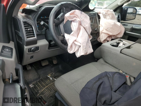 2015 Ford F-150 XLT with VIN 1FTEW1EG8FKE33918, listed as a Copart auction lot 60972635 with 258,002 mi miles and Salvage title. Bid and sale history available at DreamBid. Image 8.
