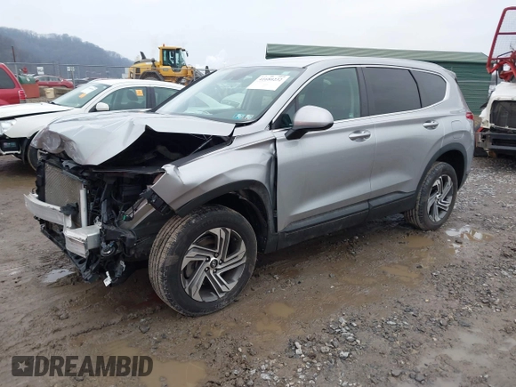 2022 Hyundai Santa Fe SE with VIN 5NMS1DAJ1NH400726, listed as a IAAI auction lot 41680232 with 21,188 mi miles and . Bid and sale history available at DreamBid. Image 18.