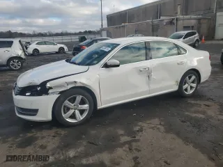 2015 Volkswagen Passat 1.8T Sport with VIN 1VWBT7A39FC095759, listed as a Copart auction lot 84266114 with 120,236 mi miles and Salvage Title. Bid and sale history available at carsss.com. Image 1.