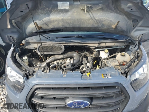 2020 Ford Transit Cargo with VIN 1FTBR3X89LKB04653, listed as a Copart auction lot 56296204 with 94,650 mi miles and Salvage Title. Bid and sale history available at carsss.com. Image 12.
