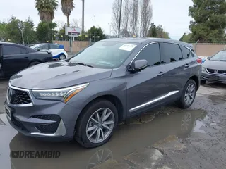 2020 Acura RDX w/Technology Pkg with VIN 5J8TC1H58LL012668, listed as a IAAI auction lot 41736472 with 1 mi miles. Bid and sale history available at carsss.com. Image 2.