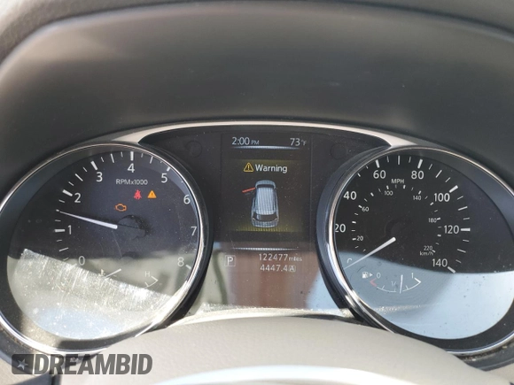 2015 Nissan Rogue SL with VIN 5N1AT2MV9FC792830, listed as a Copart auction lot 52636015 with 122,477 mi miles and Salvage Title. Bid and sale history available at carsss.com. Image 9.