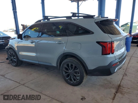 2022 Kia Sorento X-Line SX Prestige with VIN 5XYRKDLF3NG090335, listed as a Copart auction lot 56588295 with 36,435 mi miles and Salvage title. Bid and sale history available at DreamBid. Image 2.