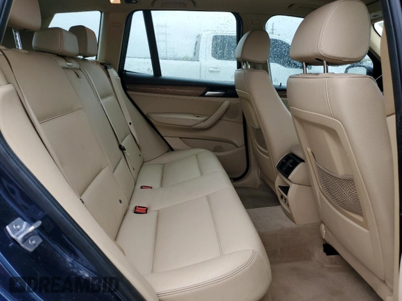 2014 BMW X3 xDrive28i z VIN 5UXWX9C5XE0D39701, wystawiony jako Copart lot #55148905 z przebiegiem 93 148 mil mil oraz Szkoda całkowita • Salvage title. Historia ofert i sprzedaży dostępna na DreamBid. Obrazek 11.