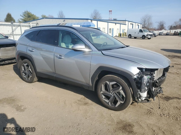 2024 Hyundai Tucson Limited with VIN 5NMJECDE9RH302784, listed as a Copart auction lot 49065295 with 23,908 mi miles and Salvage Title. Bid and sale history available at carsss.com. Image 4.