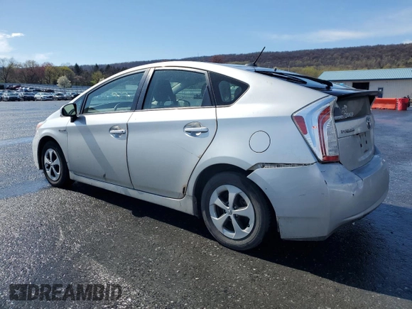 2014 Toyota Prius Four with VIN JTDKN3DUXE0371487, listed as a Copart auction lot 53152225 with 229,390 mi miles and Salvage Title. Bid and sale history available at DreamBid. Image 2.