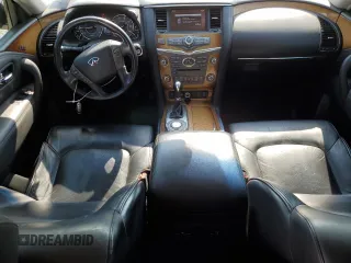 2011 Infiniti QX56 8-passenger with VIN JN8AZ2ND7B9701235, listed as a Copart auction lot 65757794 with 181,688 mi miles and Clean Title. Bid and sale history available at carsss.com. Image 8.