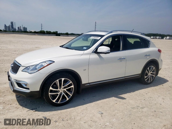 2017 Infiniti QX50 z VIN JN1BJ0RP2HM380357, wystawiony jako Copart lot #57205385 z przebiegiem 24 868 mil mil oraz Szkoda całkowita • Salvage title. Historia ofert i sprzedaży dostępna na DreamBid. Obrazek 1.