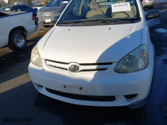2003 Toyota ECHO with VIN JTDBT123330272981, listed as a IAAI auction lot 41420218 with NaN miles. Bid and sale history available at carsss.com. Image 13.